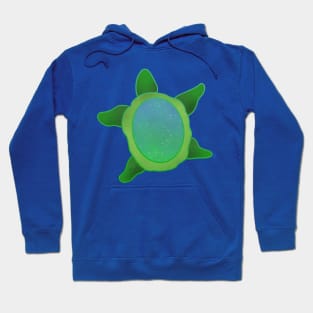 Green Space Turtle Hoodie